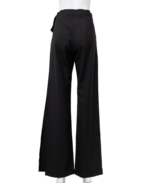 Glitter Stripe Straight Pants